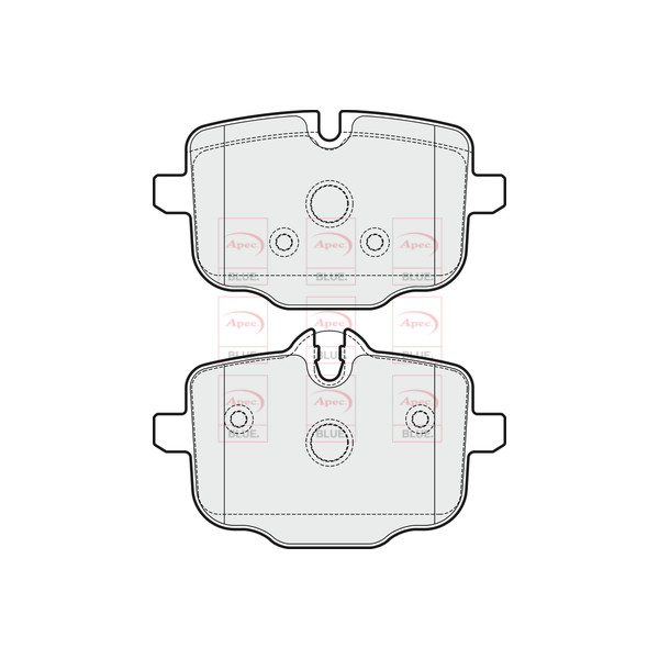 BRAKE PADS (REAR) (R90) image