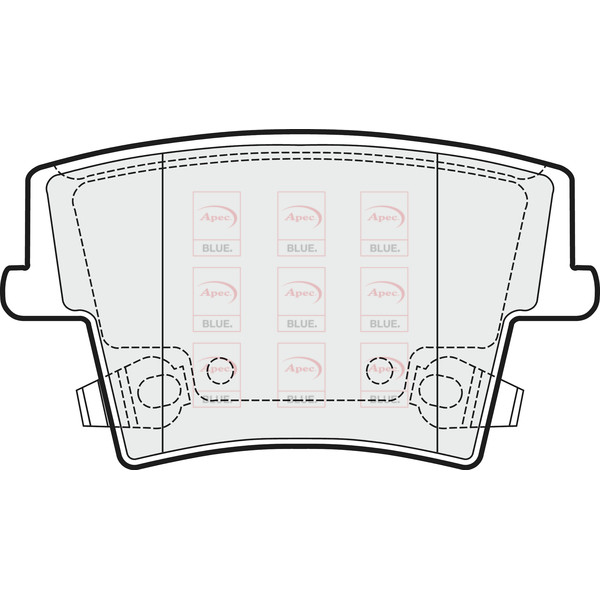 BRAKE PADS (REAR) (R90) image