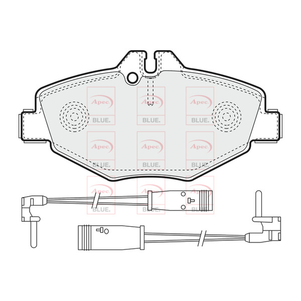 BRAKE PADS (FRONT) (R90) image