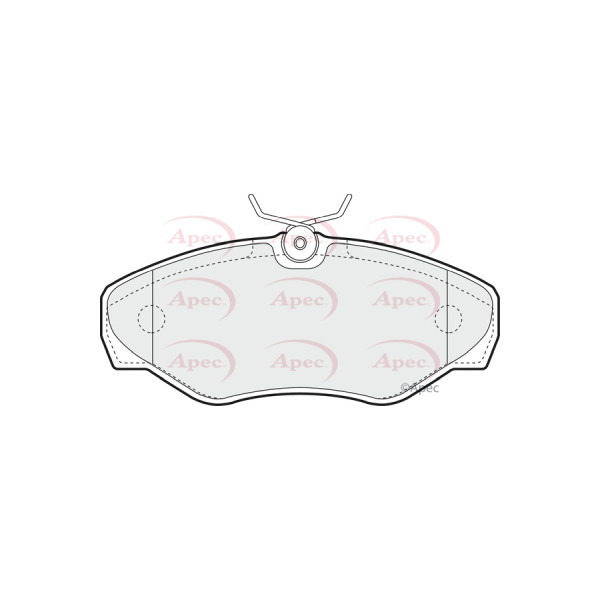 APEC BRAKE PADS (FRONT) (R90) image