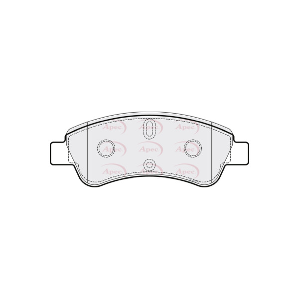 APEC BRAKE PADS (FRONT) (R90) image