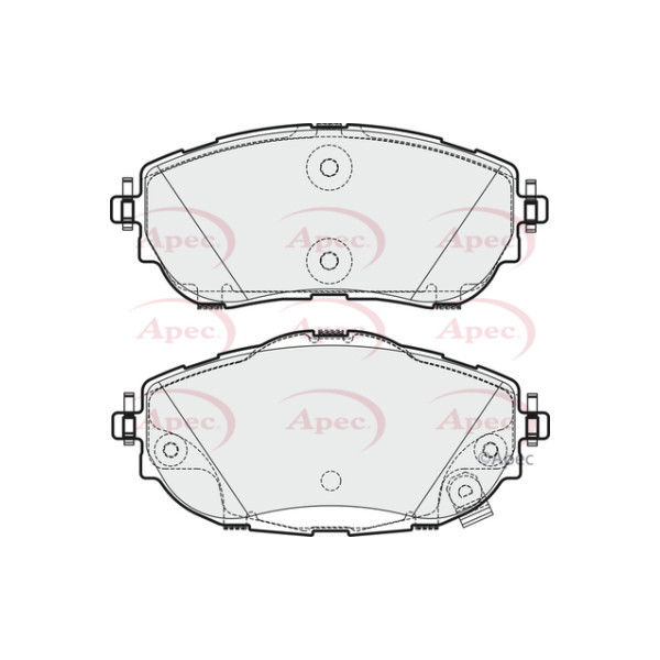 APEC BRAKE PADS (FRONT) (R90) image