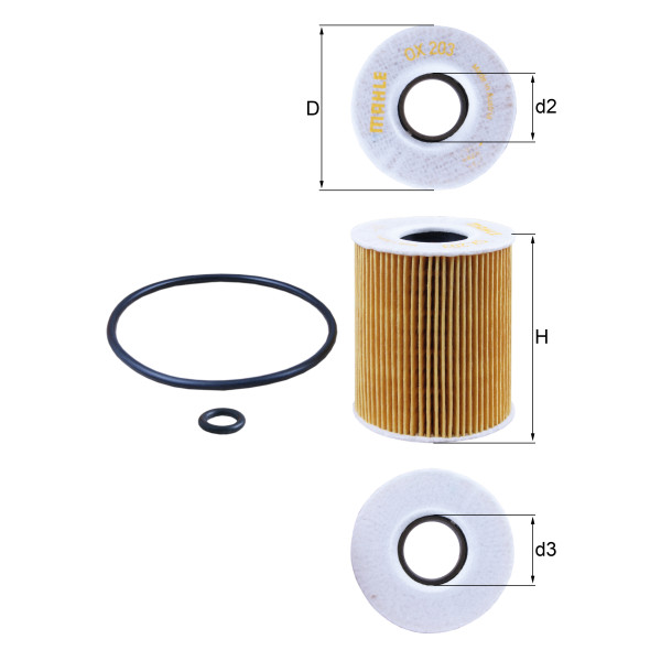 OIL FILTER - ELEMENT image