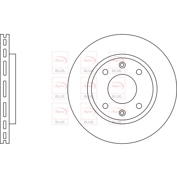 BRAKE DISC (FRONT) (SINGLE) image