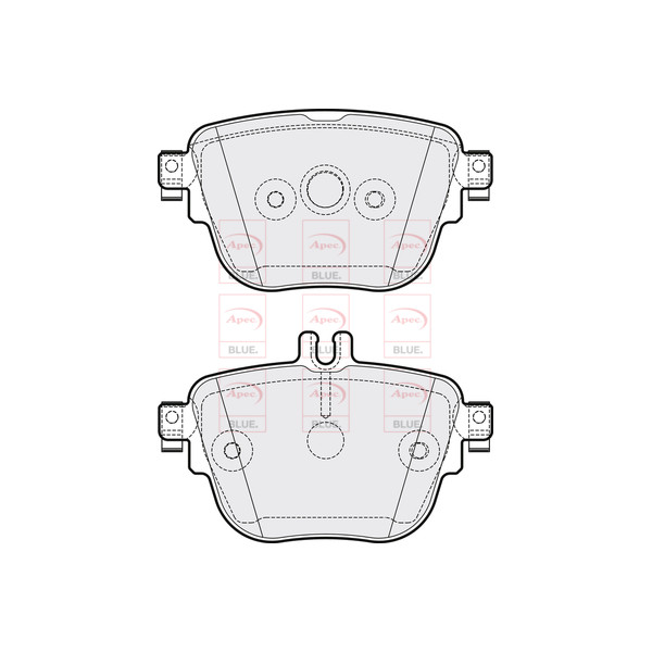 BRAKE PADS (REAR) (R90) image