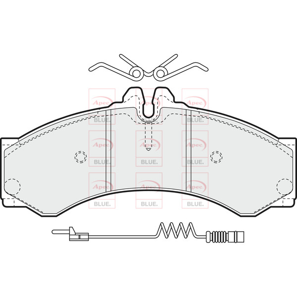 BRAKE PADS (REAR) (R90) image