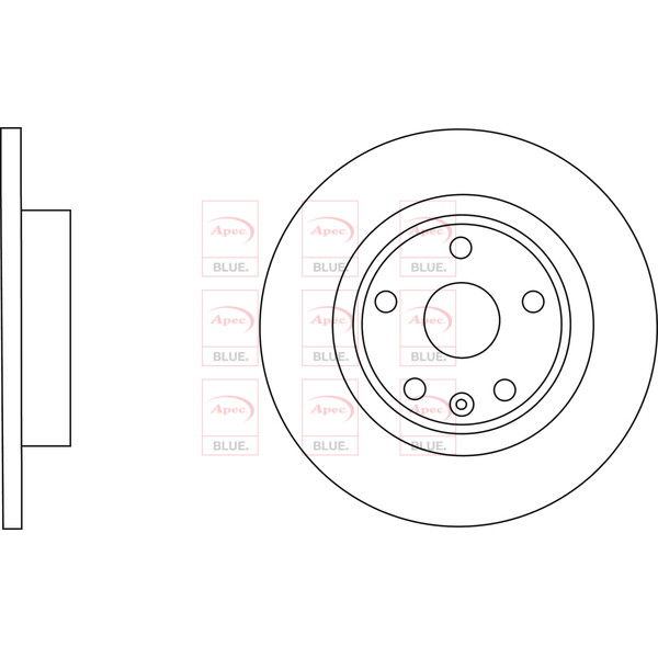 BRAKE DISC (REAR) (SINGLE) image