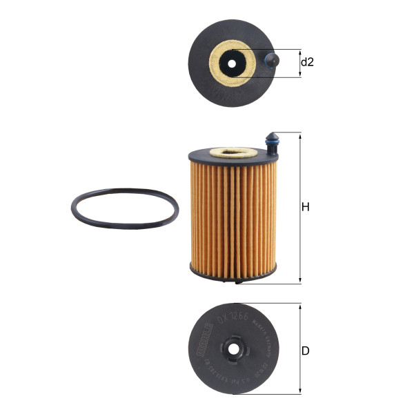 OIL FILTER - ELEMENT image