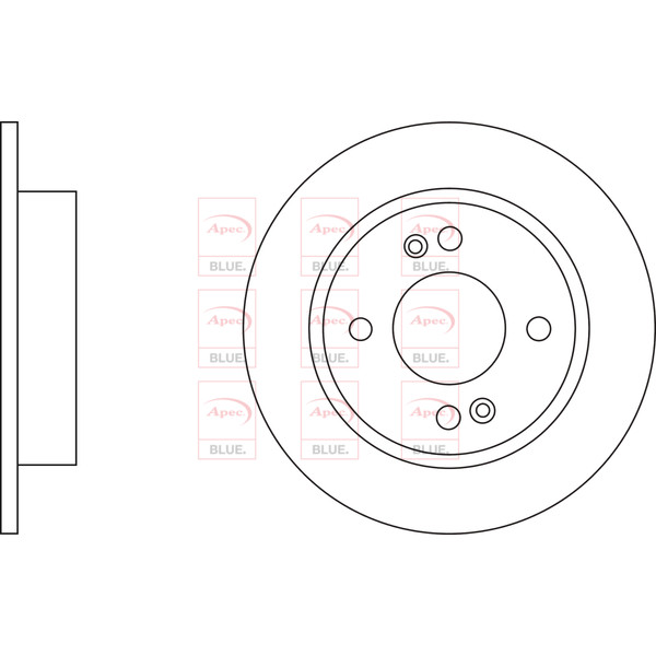 BRAKE DISC (REAR) (SINGLE) image