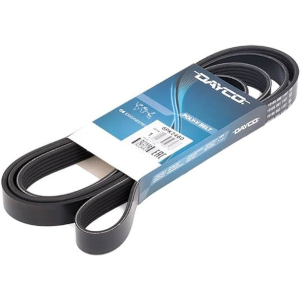 RIBBED POLY VEE AUXILIARY BELT image