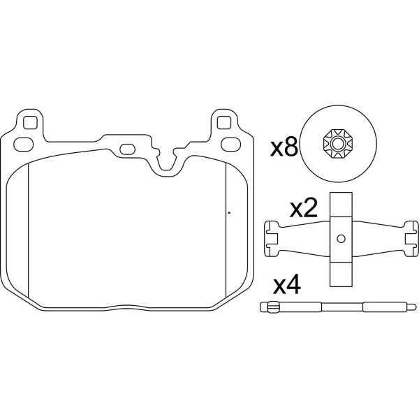 PAD (FRONT) - BMW MINI image