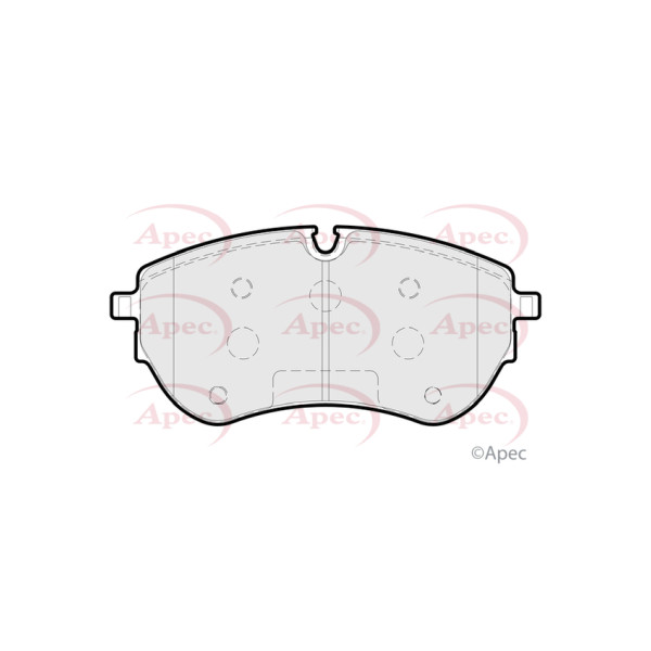 APEC BRAKE PADS (FRONT) (R90) image