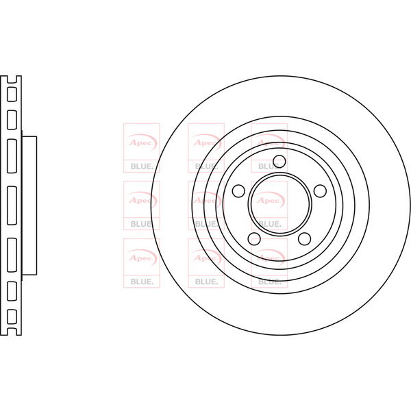 BRAKE DISC (FRONT) (SINGLE) image