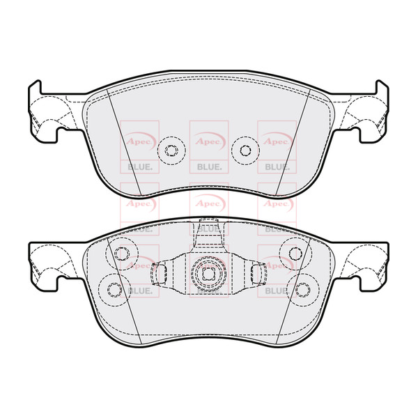 BRAKE PADS (FRONT) (R90) image