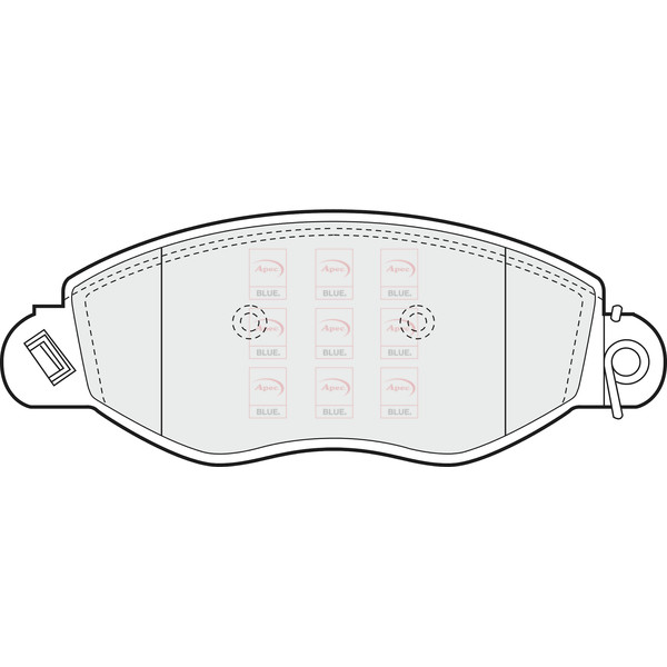 BRAKE PADS (FRONT) (R90) image