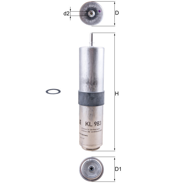 FUEL FILTER - IN-LINE image