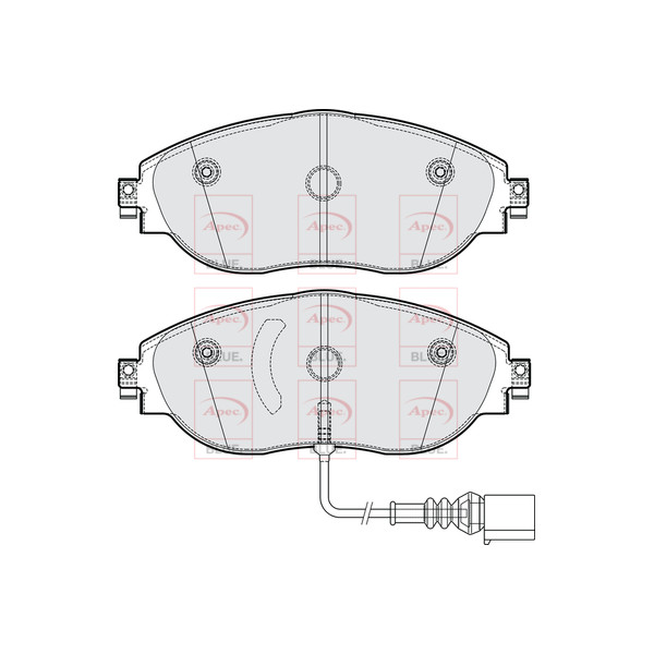 BRAKE PADS (FRONT) (R90) image