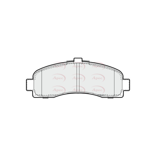 APEC BRAKE PADS (FRONT) (R90) image