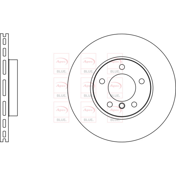 BRAKE DISC (FRONT) (SINGLE) image
