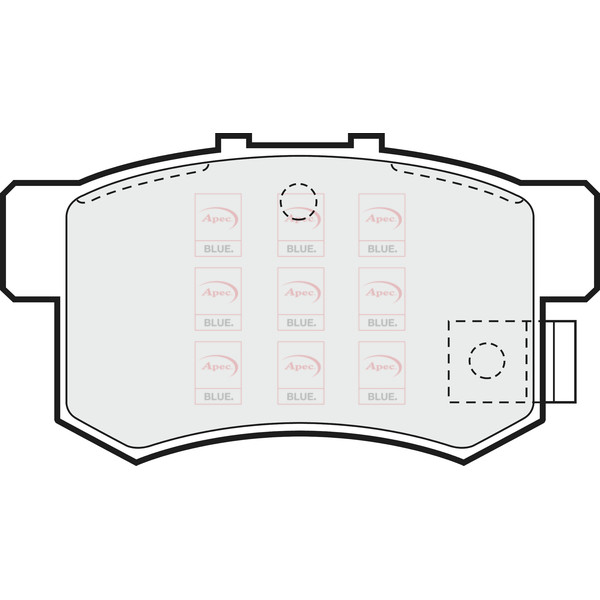 BRAKE PADS (REAR) (R90) image