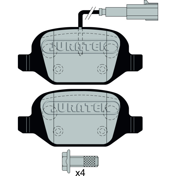 PAD (REAR) - ABARTH FIAT image