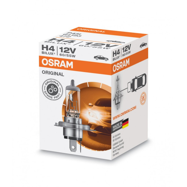 Osram H4 12V 60/55W P43T image Osram H4 12V 60/55W P43T image