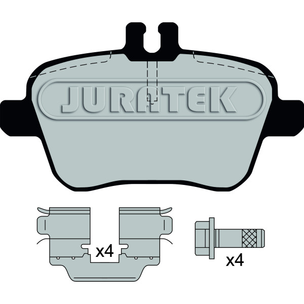 PAD (REAR) - INFINITI MERCEDES image