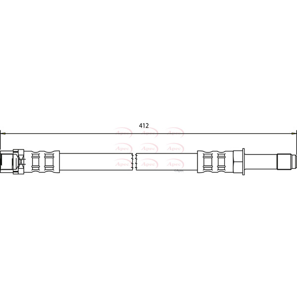 APEC BRAKE HOSE image