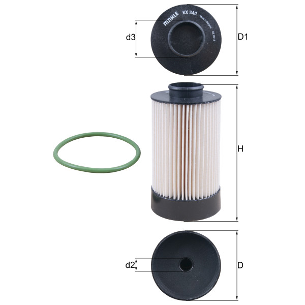 FUEL FILTER - ELEMENT image