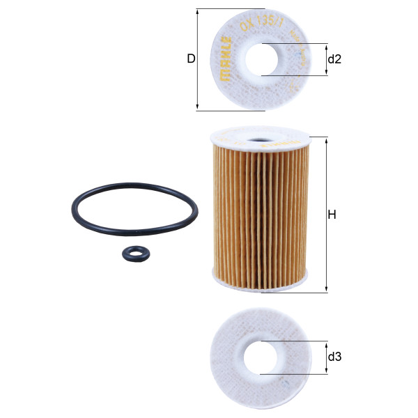 OIL FILTER - ELEMENT image