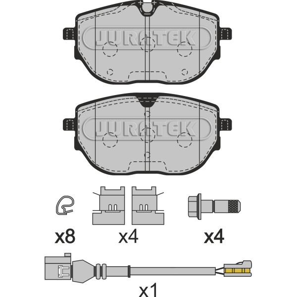PAD (FRONT) - VW image