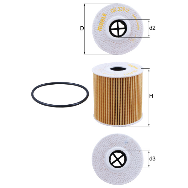 OIL FILTER - ELEMENT image