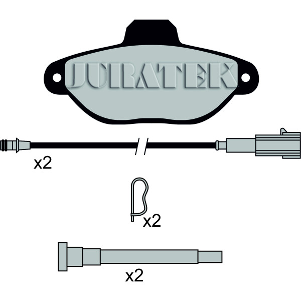 PAD (FRONT) - FIAT FORD image