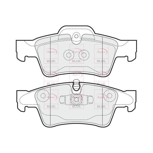 BRAKE PADS (REAR) (R90) image