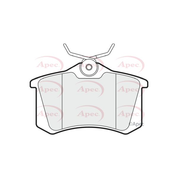 APEC BRAKE PADS (REAR) (R90) image