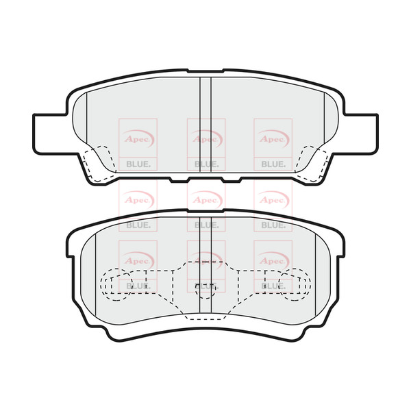 BRAKE PADS (REAR) (R90) image