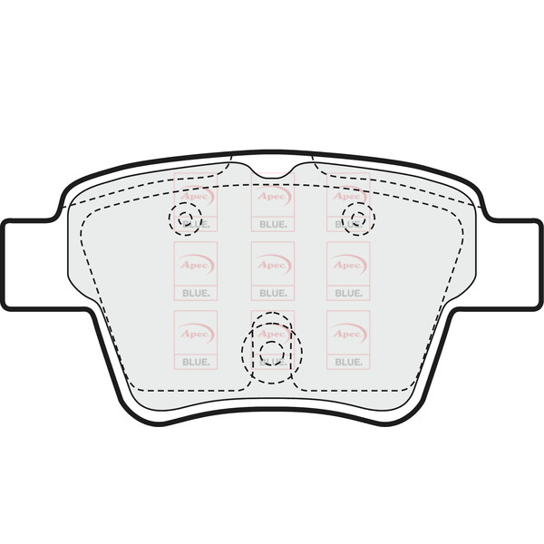 BRAKE PADS (REAR) (R90) image