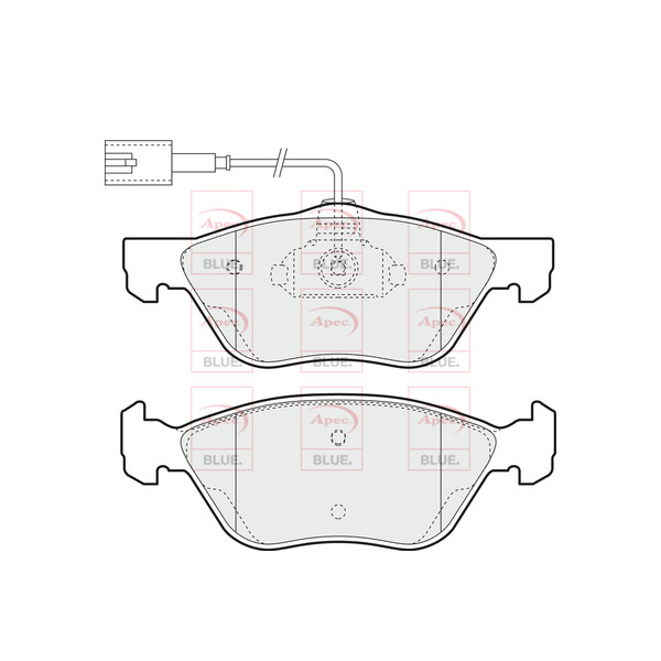 BRAKE PADS (FRONT) (R90) image
