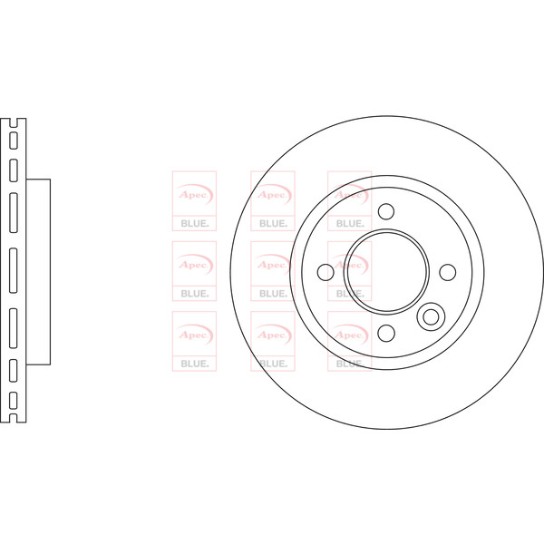 BRAKE DISC (FRONT) (SINGLE) image