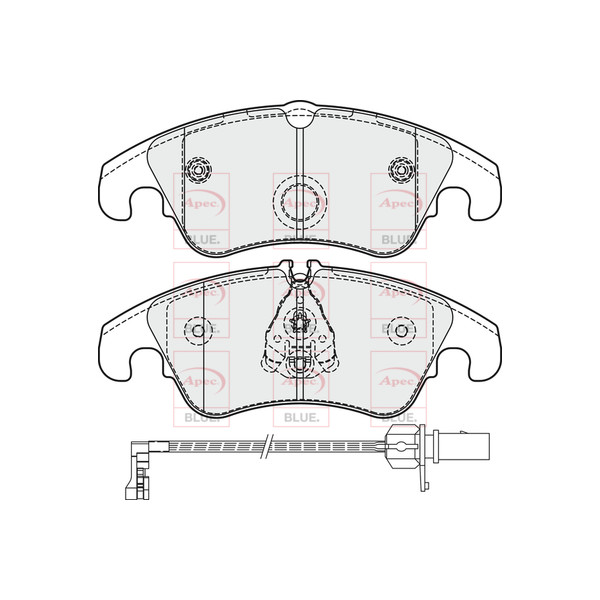 BRAKE PADS (FRONT) (R90) image