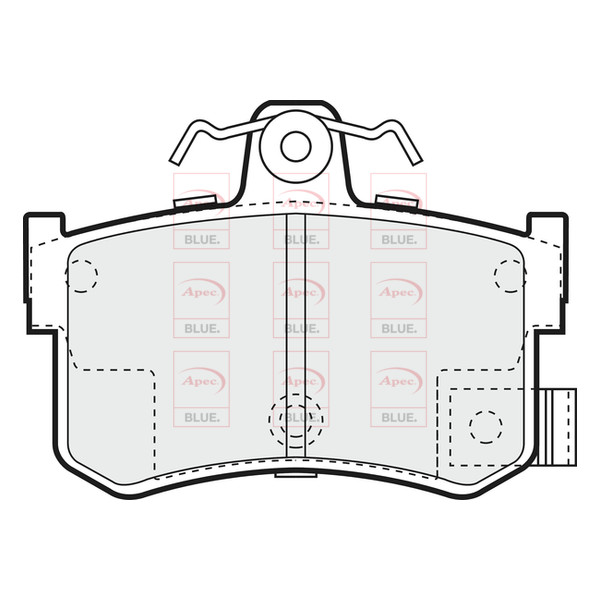 BRAKE PADS (REAR) (R90) image