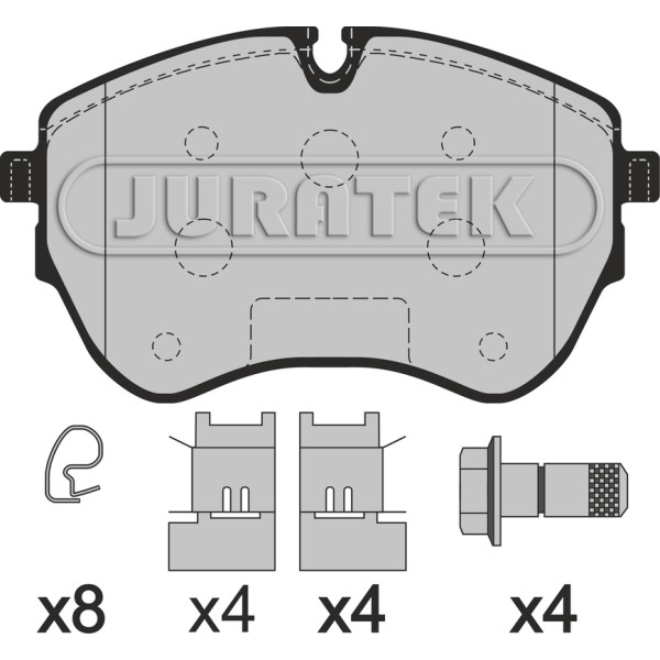 PAD (FRONT) - VW image