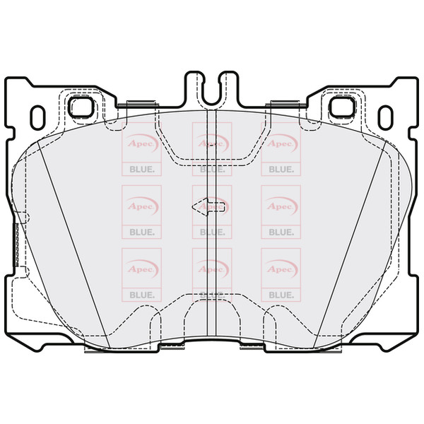 BRAKE PADS (FRONT) (R90) image