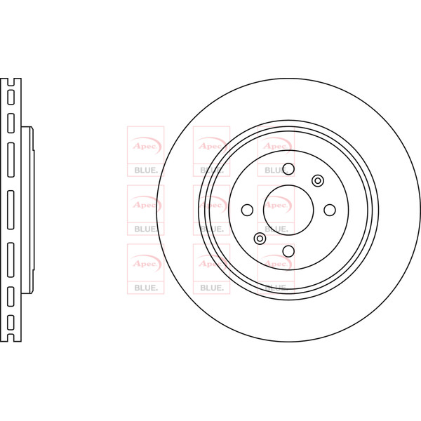 BRAKE DISC (FRONT) (SINGLE) image