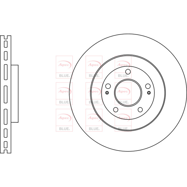 BRAKE DISC (FRONT) (SINGLE) image