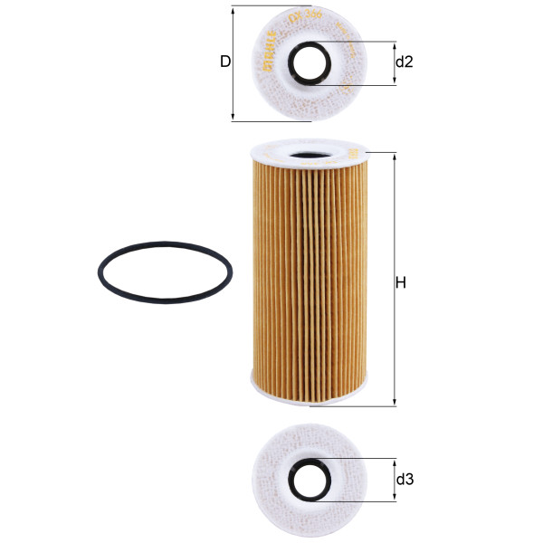OIL FILTER - ELEMENT image